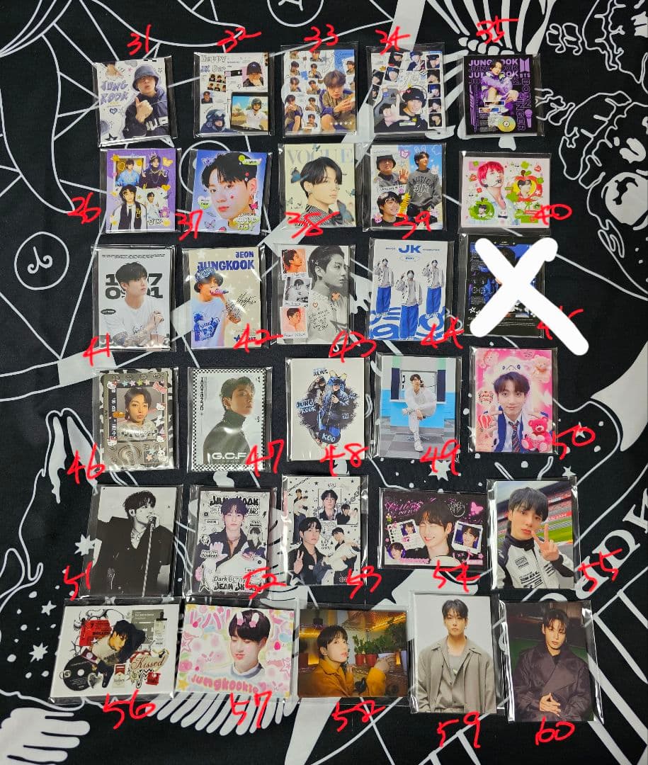 ステッカー グク ジョングク BTS 韓国製作者様 グッズ