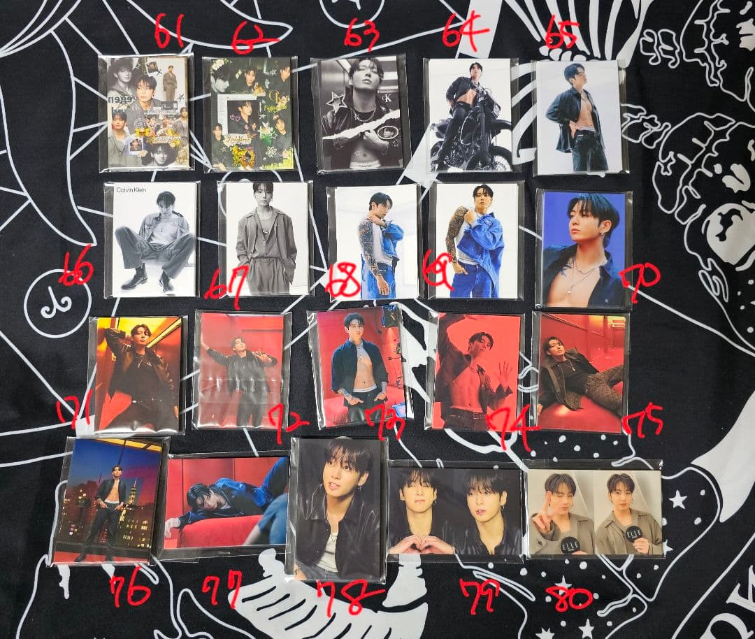 ステッカー グク ジョングク BTS 韓国製作者様 グッズ