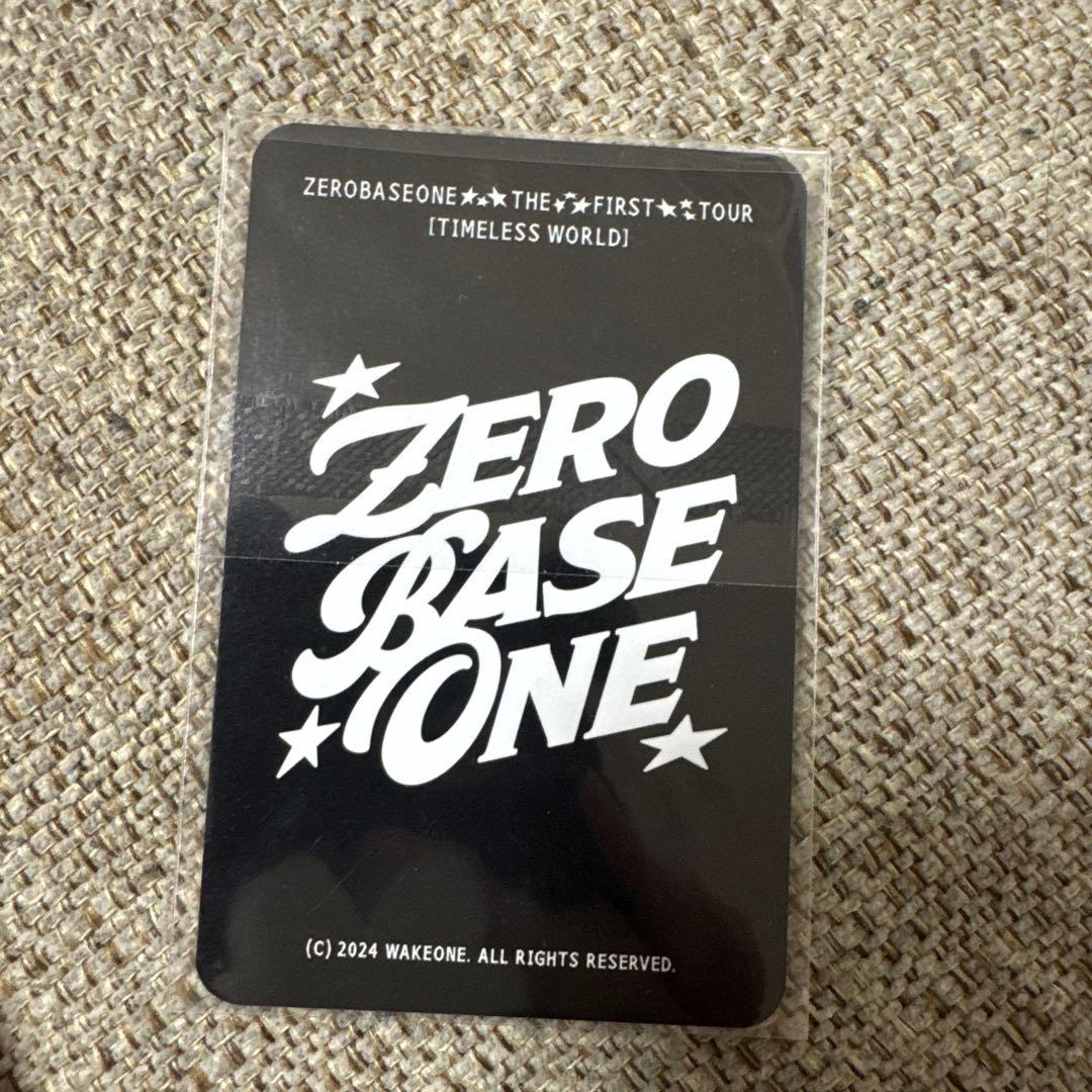 ジャンハオ スカーフ トレカ ZEROBASEONE