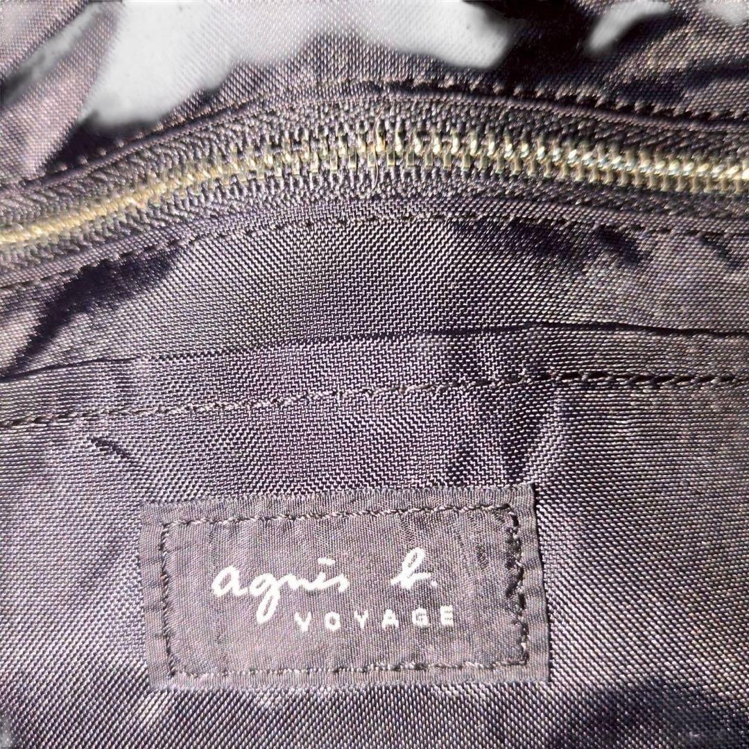 バッグ agnes.b 2way business bag leather logo