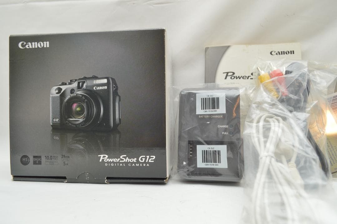 ✨美品✨ Canon PowerShot G12 PC1554 元箱付属