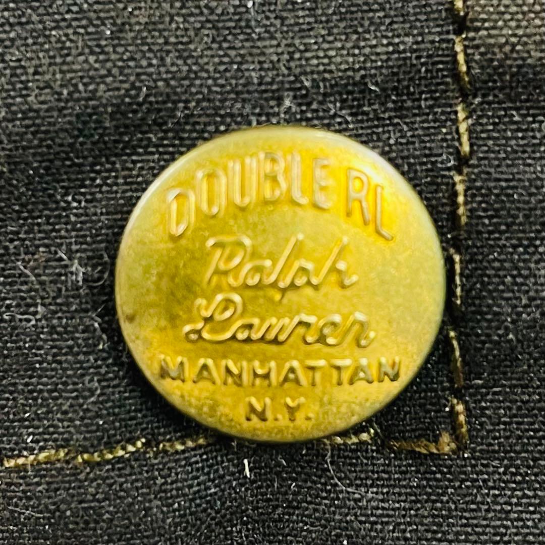 【希少】RRLダブルアールエル　ワックスドキャンバス　ブリーフケース【2way】