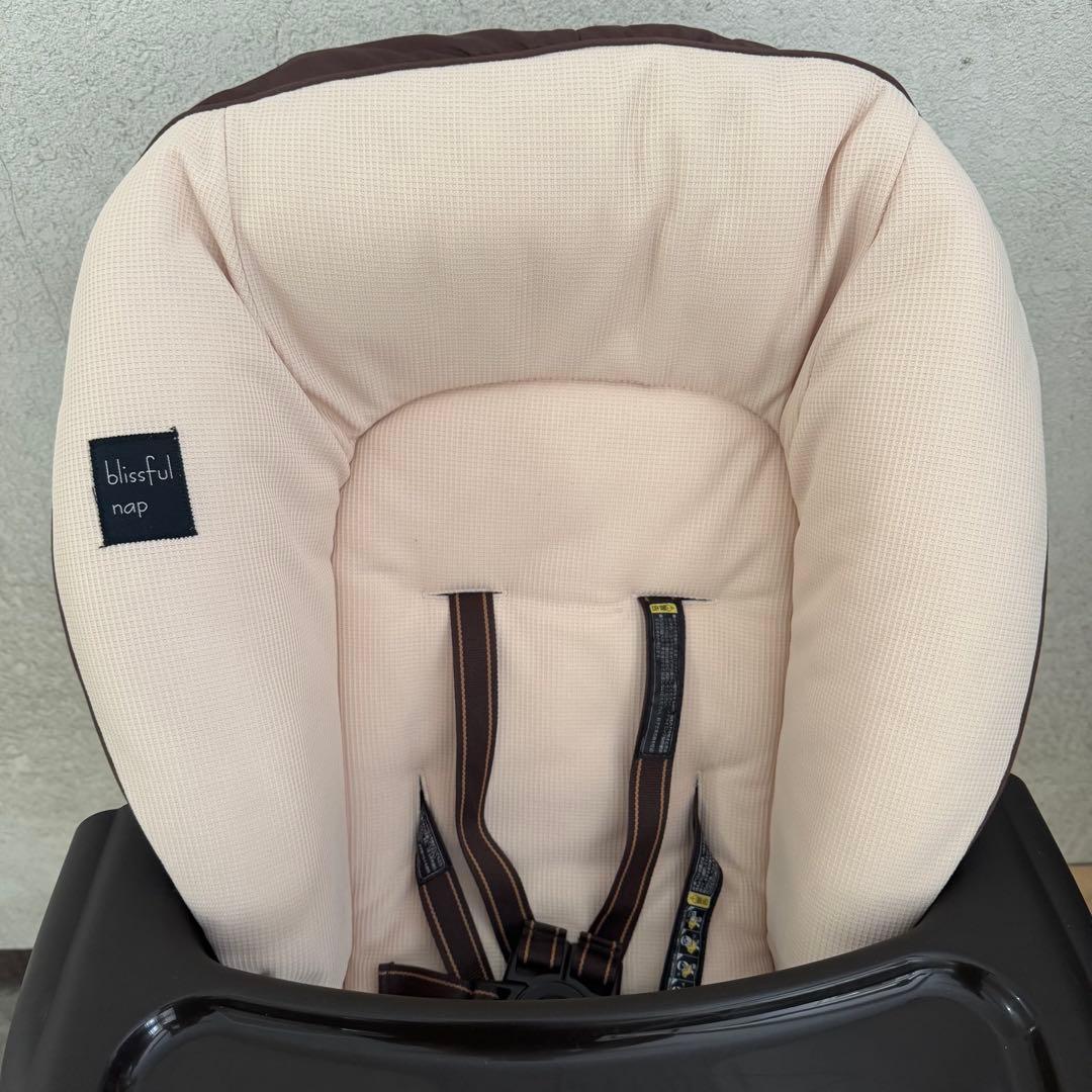 E183◆Combi ネムリラ4キャス ハイローチェア SWINGlotta