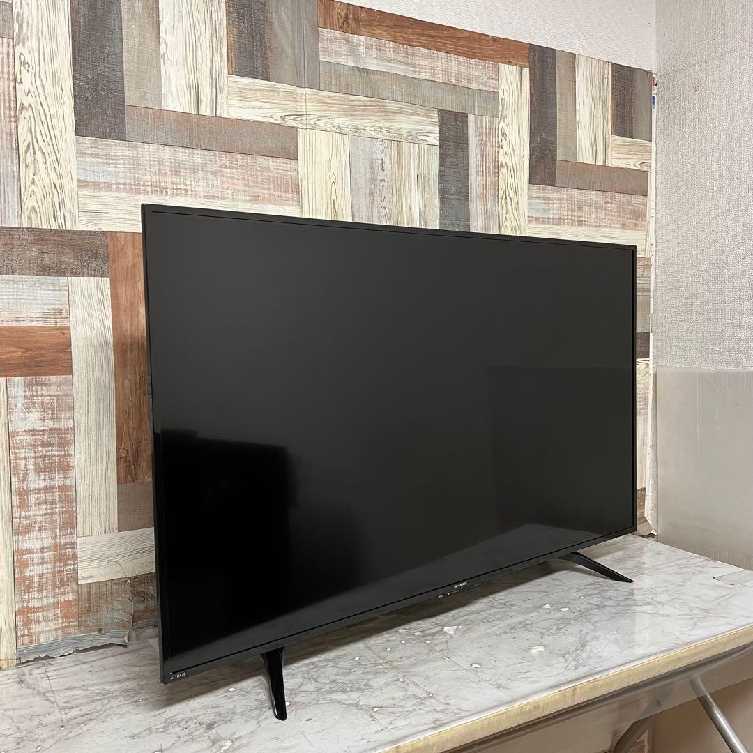 全国送料込❣️シャープ50V型4K液晶 テレビ AQUOS 2番組同時録画可