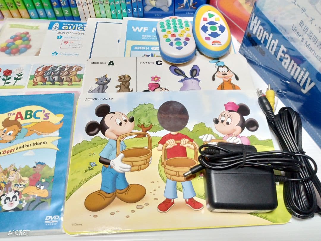 2018 DWE ディズニー英語システム　メインプログラムフルセット　未使用多数