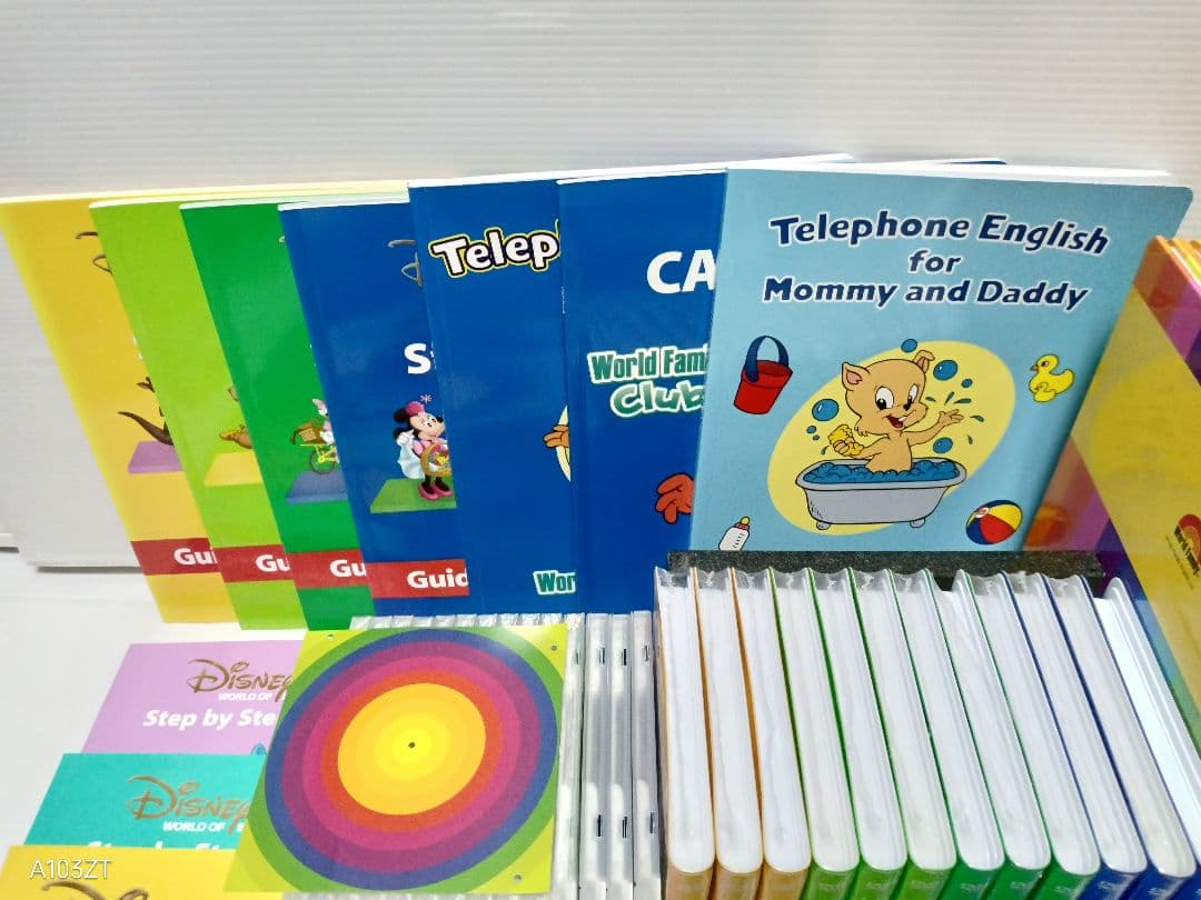 2018 DWE ディズニー英語システム　メインプログラムフルセット　未使用多数