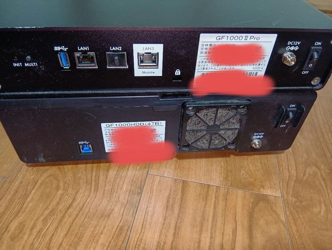 Saxa サーバー GF1000II Pro 4TB HDD