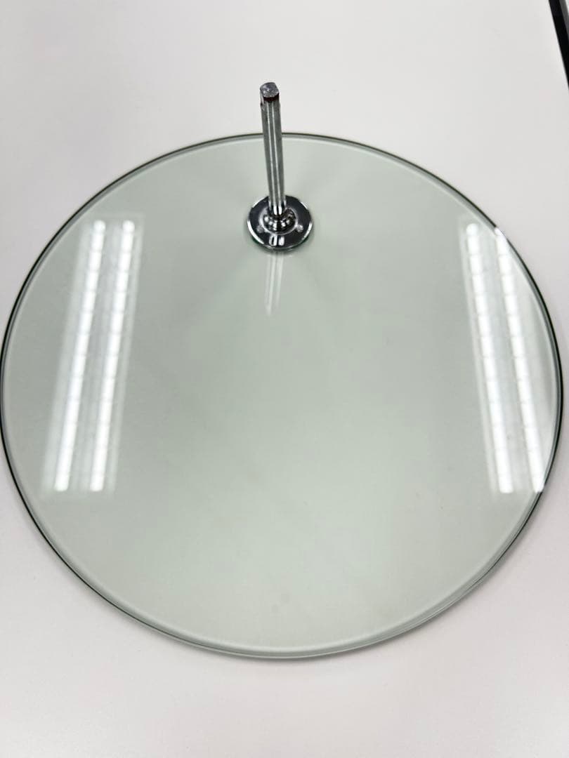 【美品】 婦人全身マネキン ホワイト ＋ ガラス製足受けベース付き