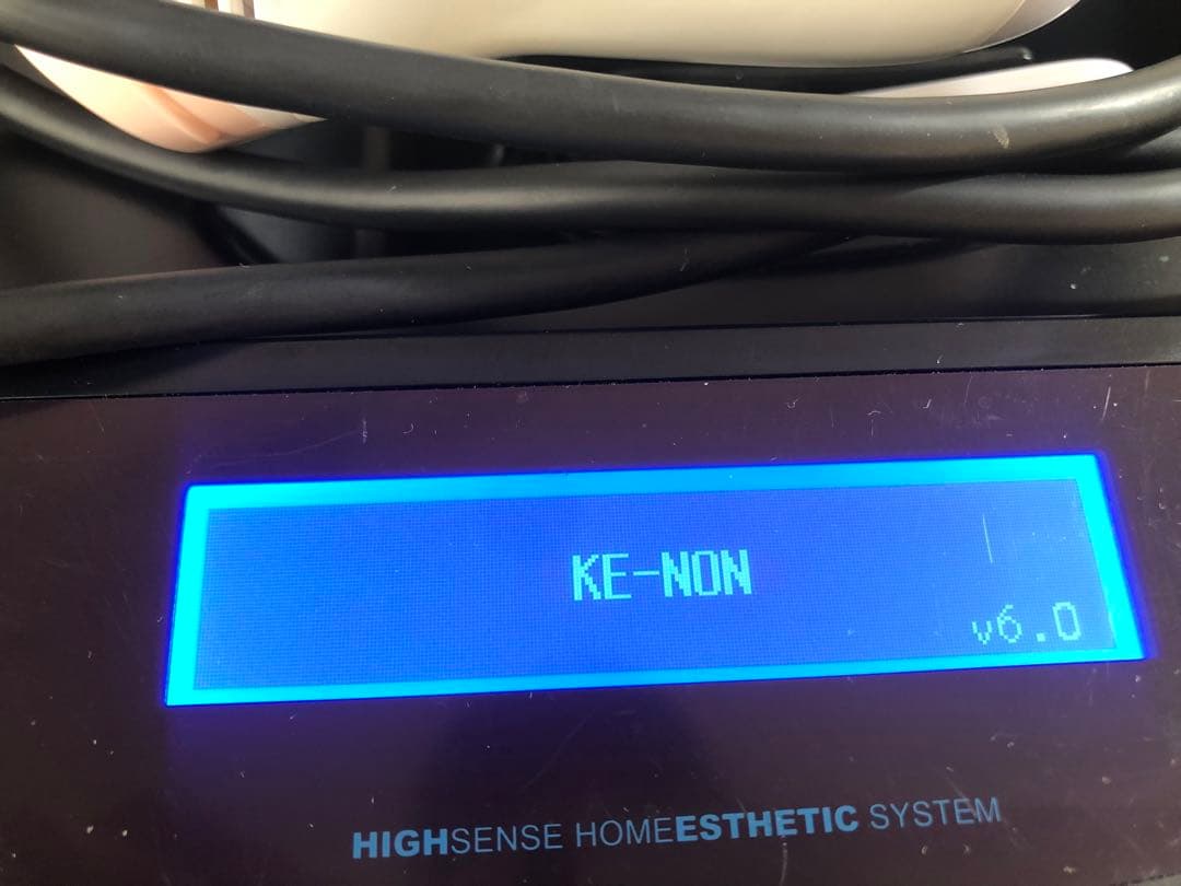 ケノンver6.0(Ke-non)脱毛器※不備あり※値引き不可※