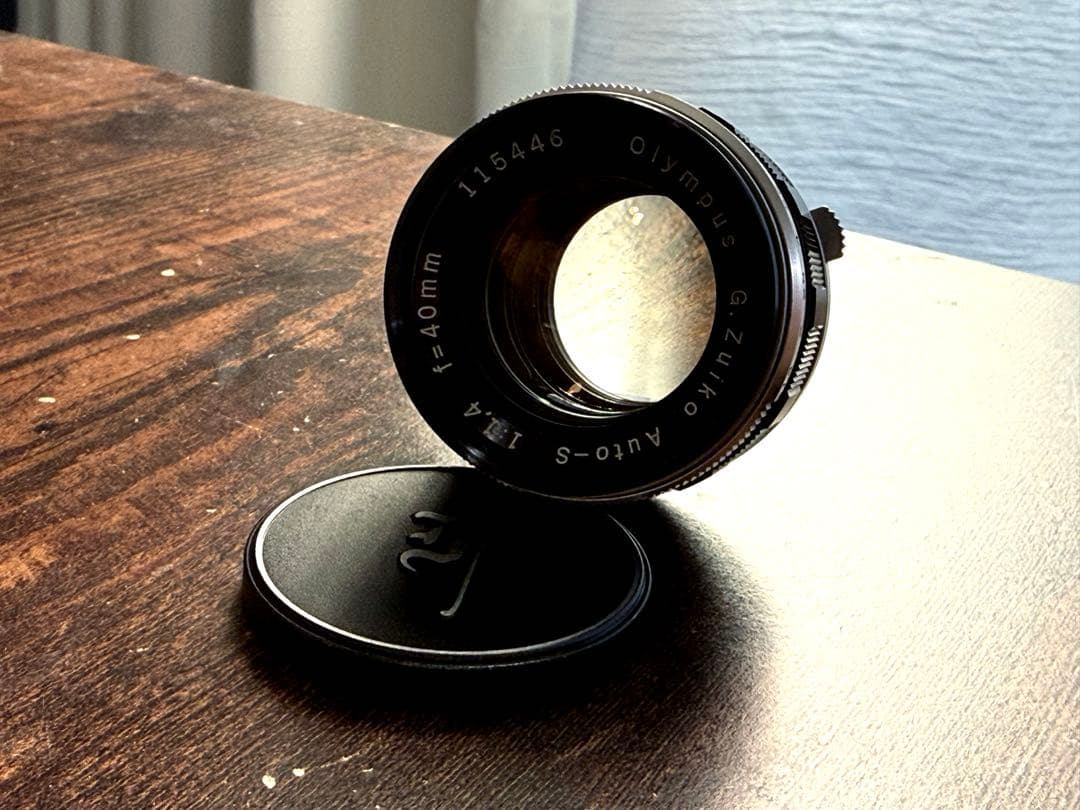 レンズ(単焦点) OLYMPUS G.Zuiko Auto-S 40 mm F1.4