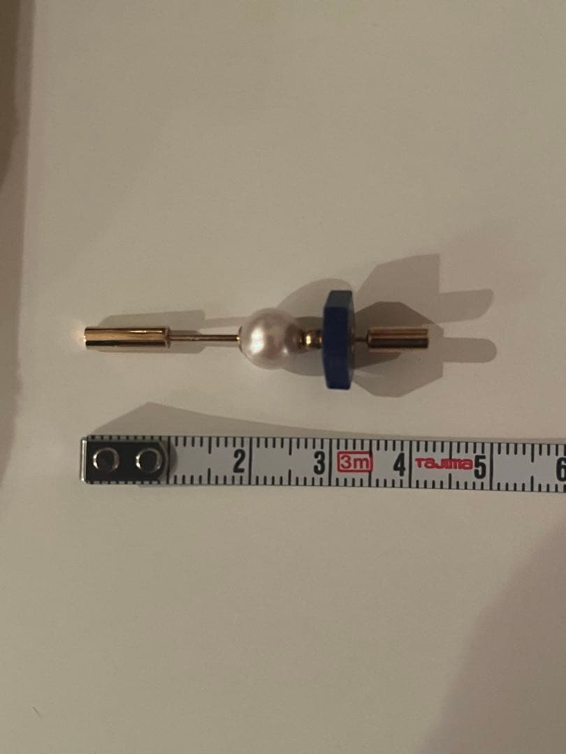 (Sasa)Hirotaka 片耳用ラピスラズリ ピアス