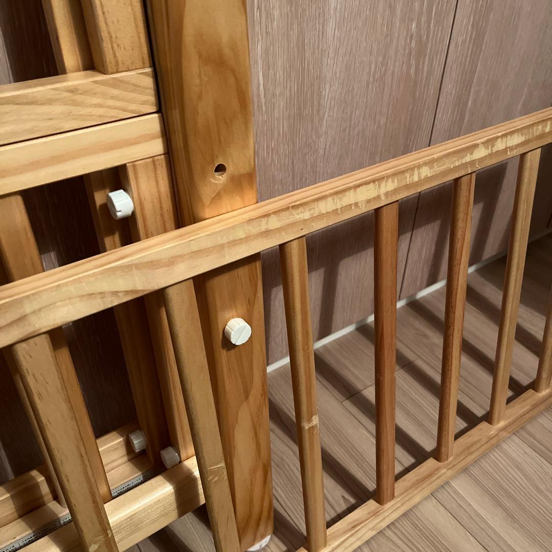 トールWオープンベビーベッド レギュラーサイズ　ベビーベッド 大和屋