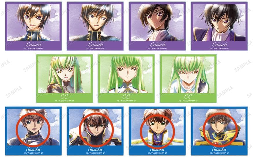 コードギアス 反逆のルルーシュ スザクまとめ売り タワーレコード AMNIBUS