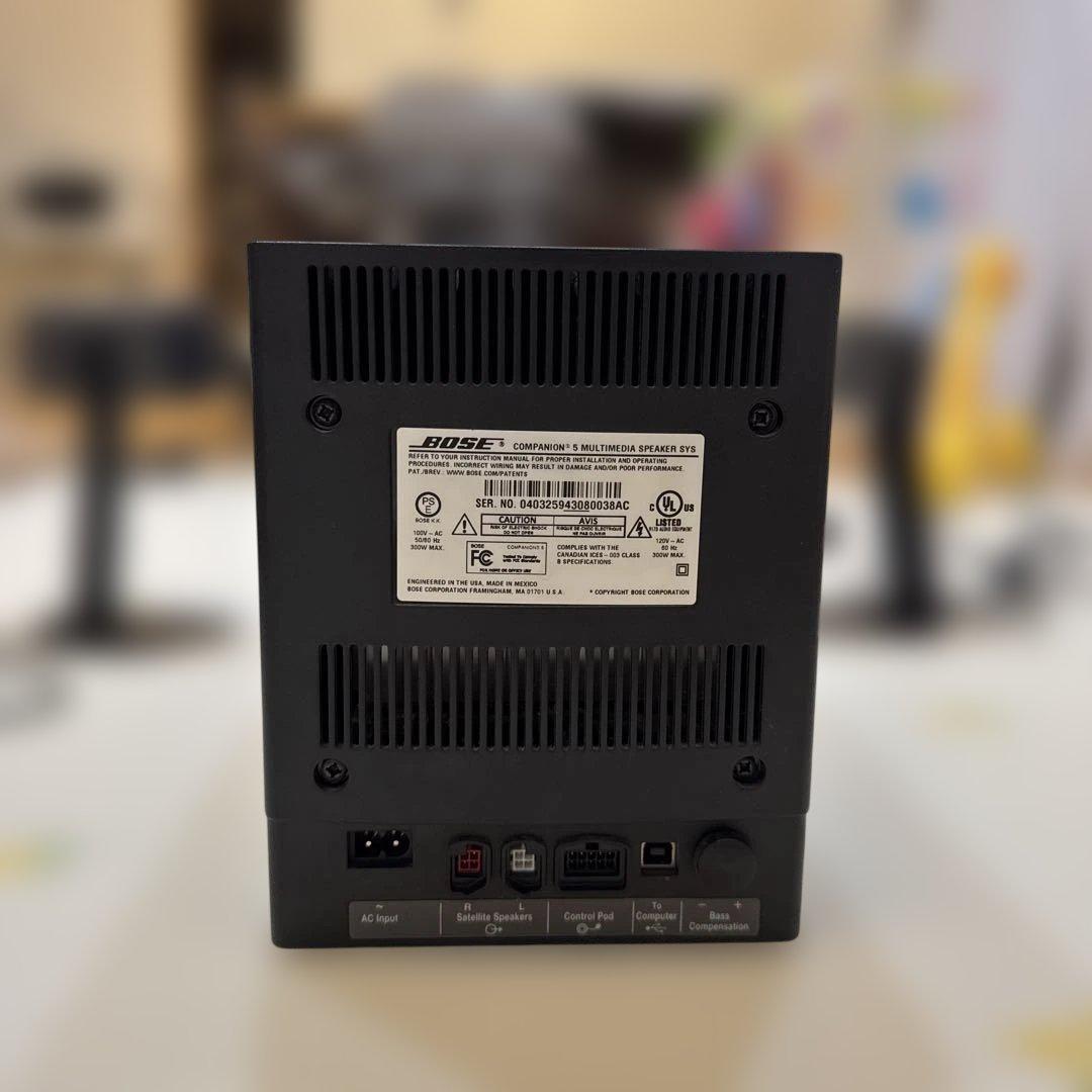 Bose COMPANION 5 コンパニオン 5 ポーズ