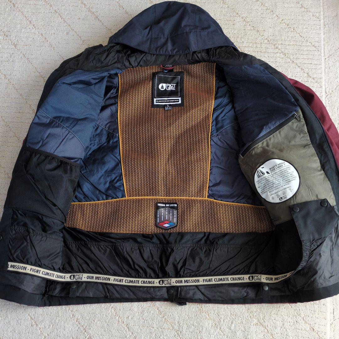 PICTURE スノーボードウェア メンズ Lサイズ