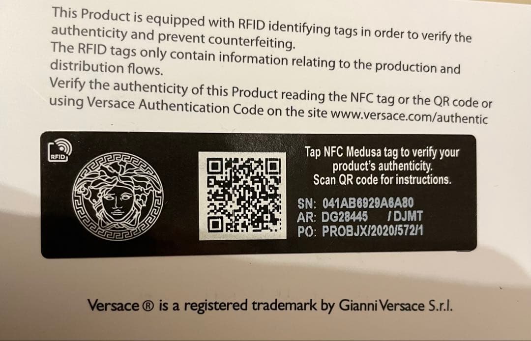 VERSACE リングピアス DG28445 シルバー