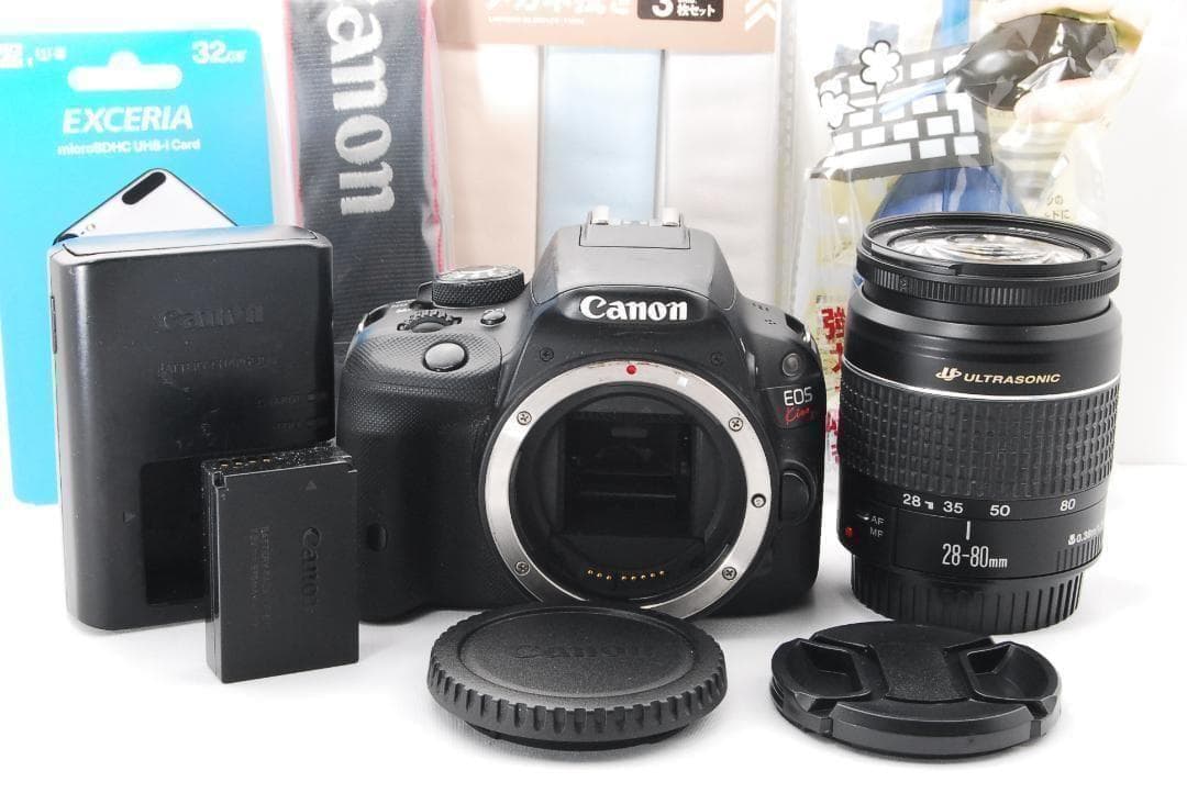 Canon EOS kiss x7 手のひらサイズでコンパクト！持ち運び楽々♪