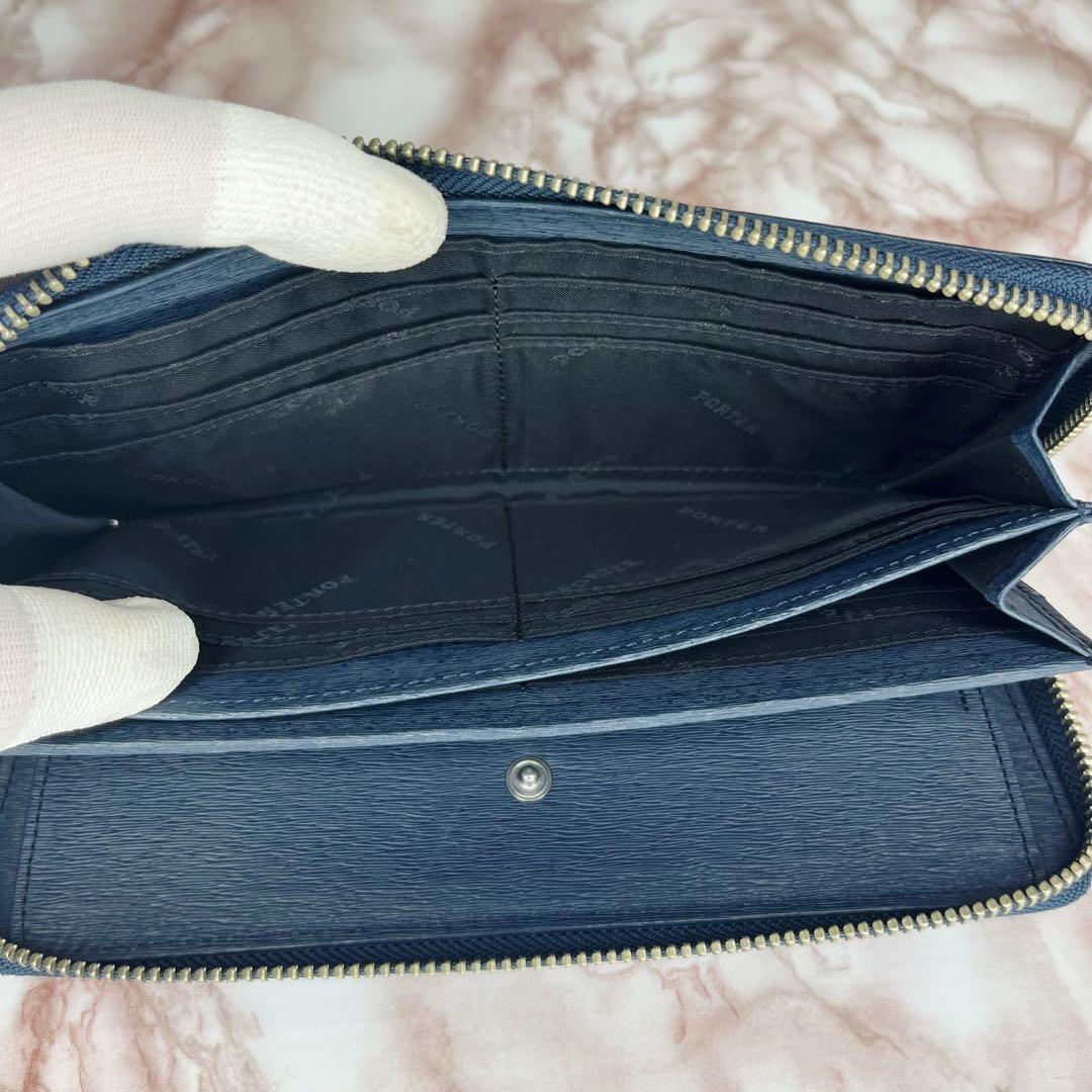 【極美品】PORTER ラウンドファスナー 長財布0103 40