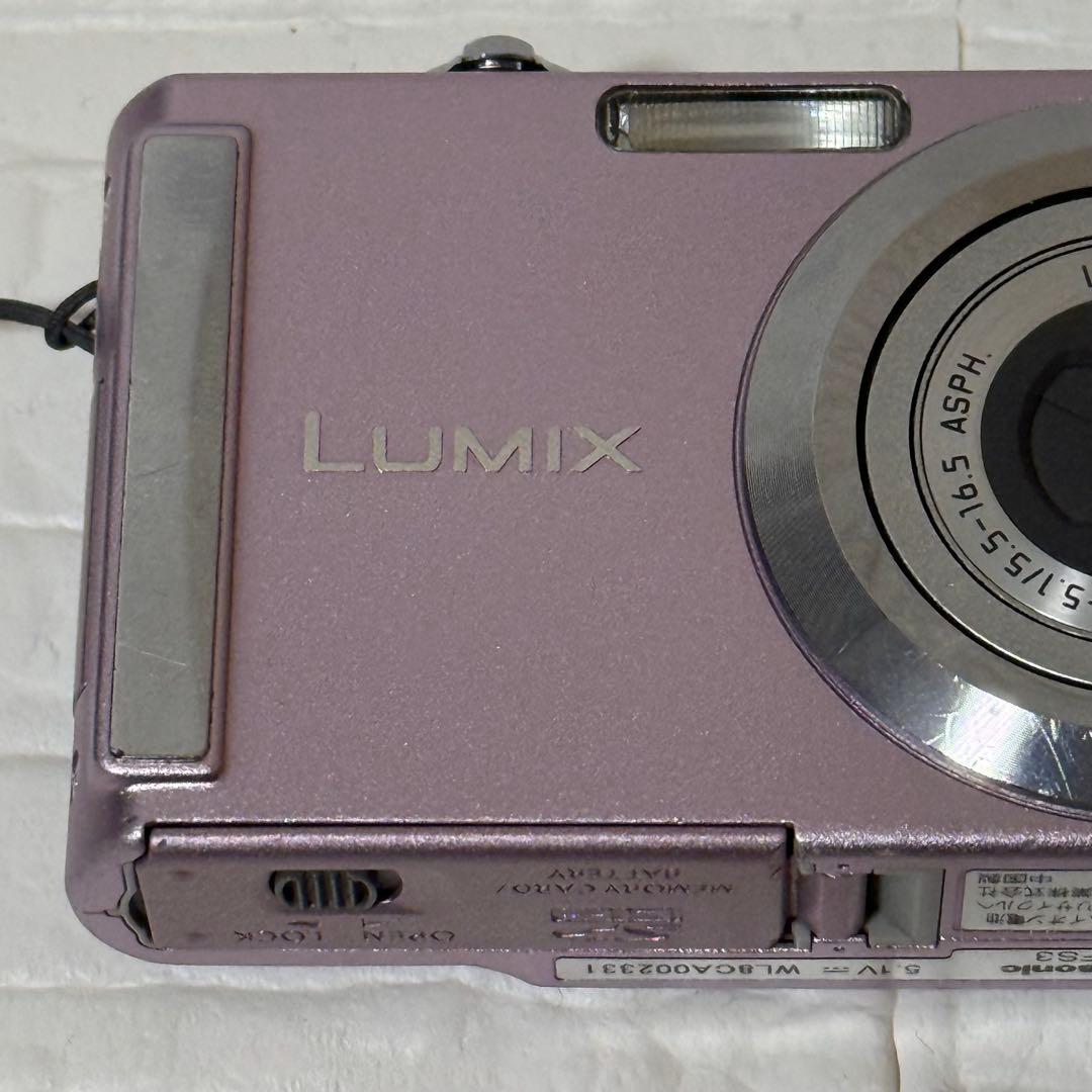 Panasonic LUMIX DMC-FS3 ピンク コンデジ 本体 充電器付