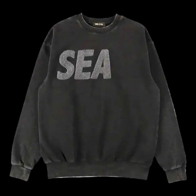 WIND AND SEA トレーナー スウェット ブラック M