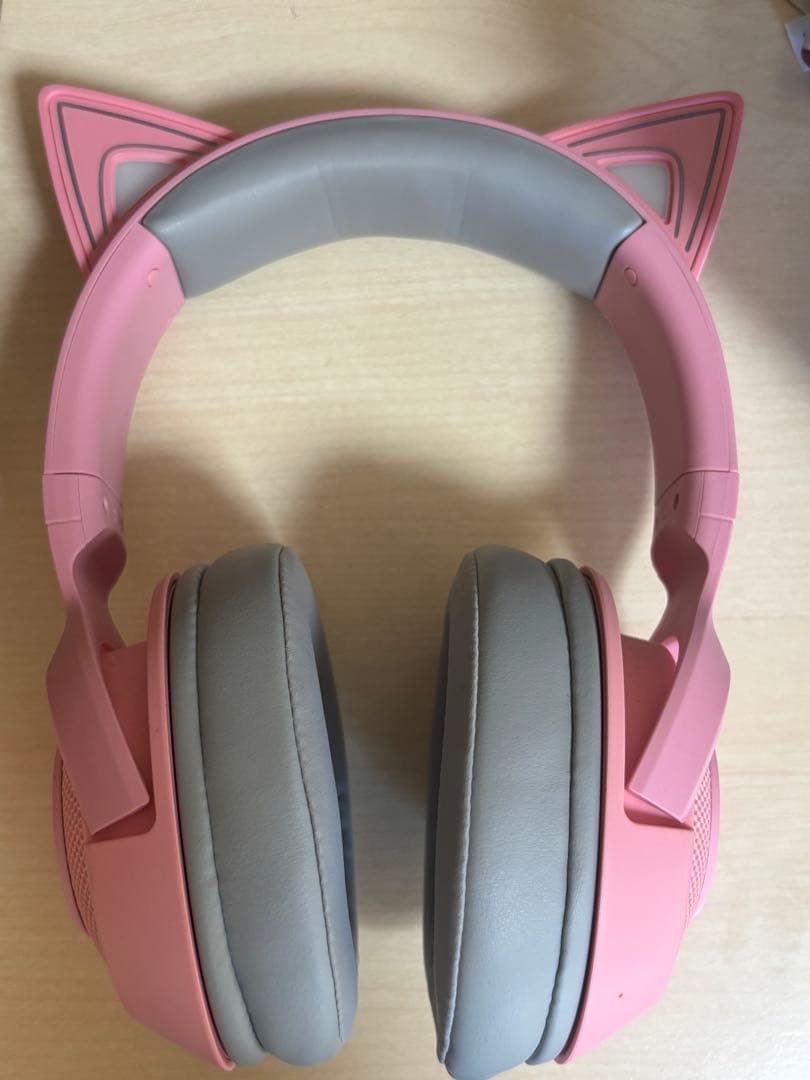 Razer Kraken BT 猫耳ゲーミングヘッドセット＆スタンド