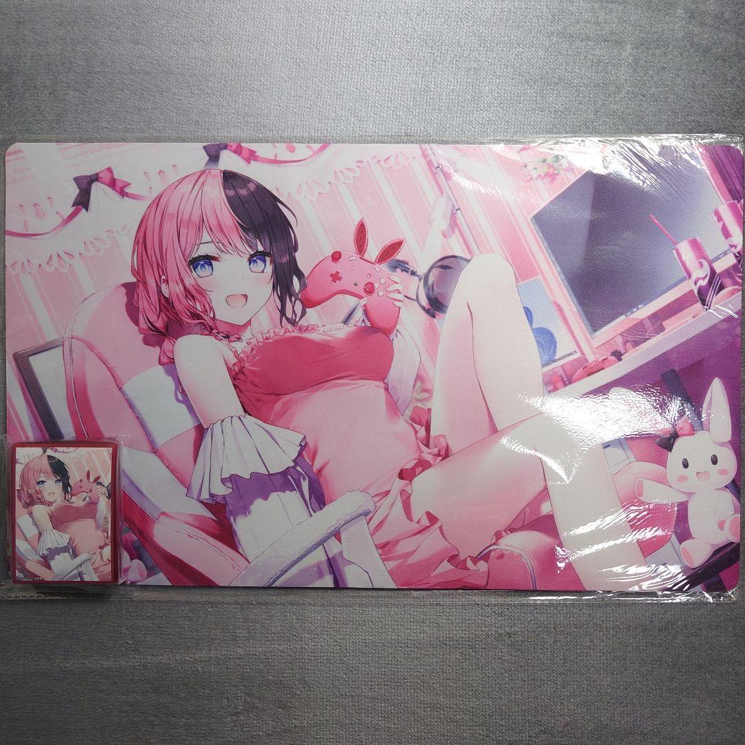 α1 ぶいすぽっ! 配信部屋&うさぎ 橘ひなの スリーブ&プレイマット