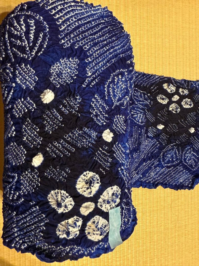 高級絞り浴衣反物