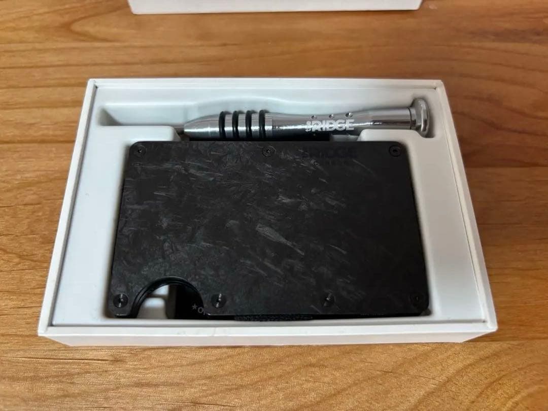 THE RIDGE マネークリップ フォージドカーボン