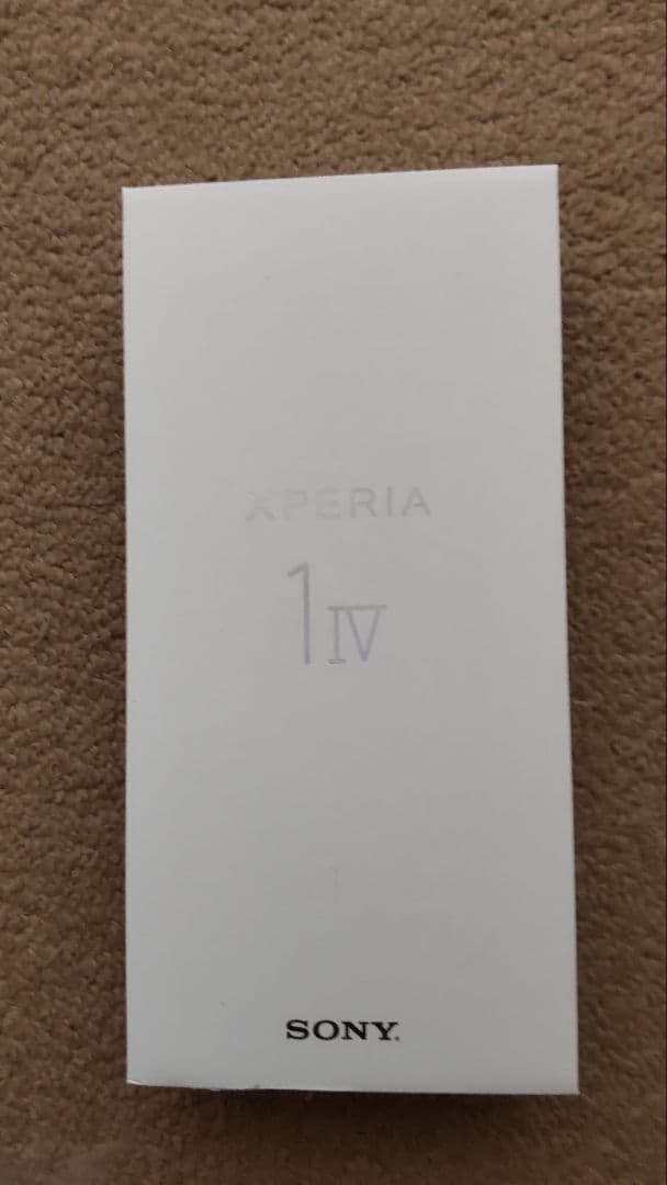 Xperia 1 IV ブラック SIMフリー グローバルモデル 未使用品