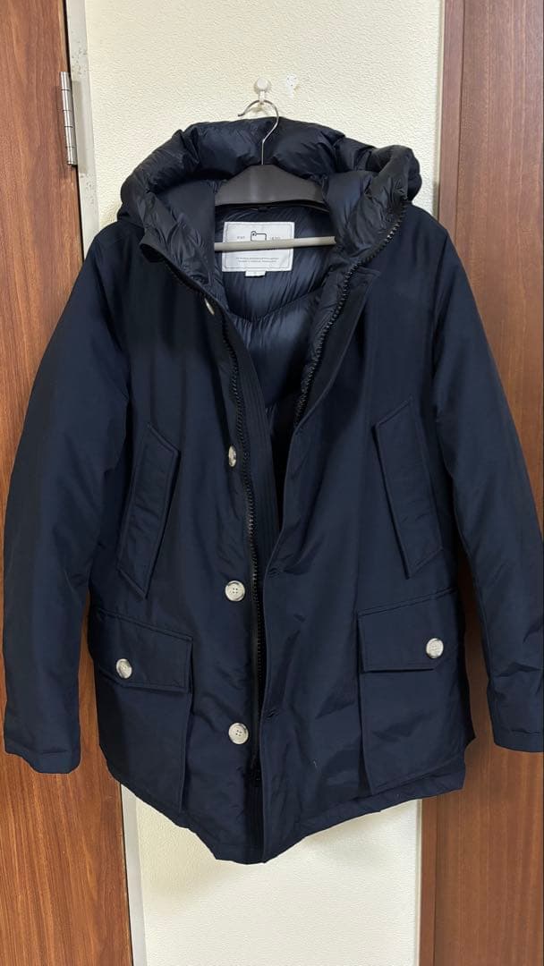 【新品同様】定価11万 ウールリッチ アークティックパーカ ダウン NAVY L
