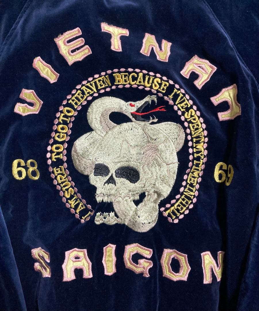 90s00s Back Street Crawler 別珍スカジャン ベトナム