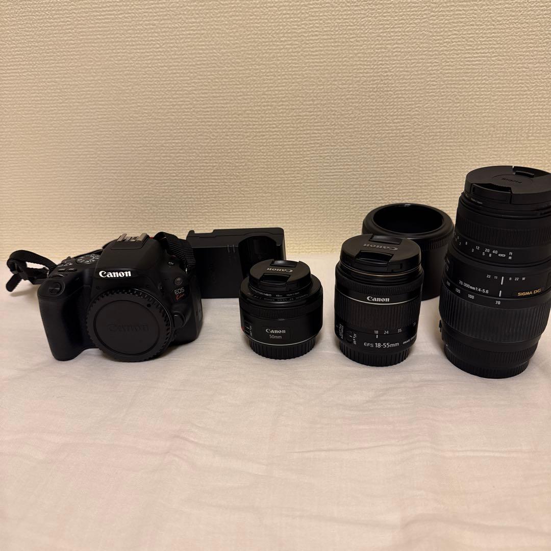 EOS Kiss x9 + レンズ3本セット