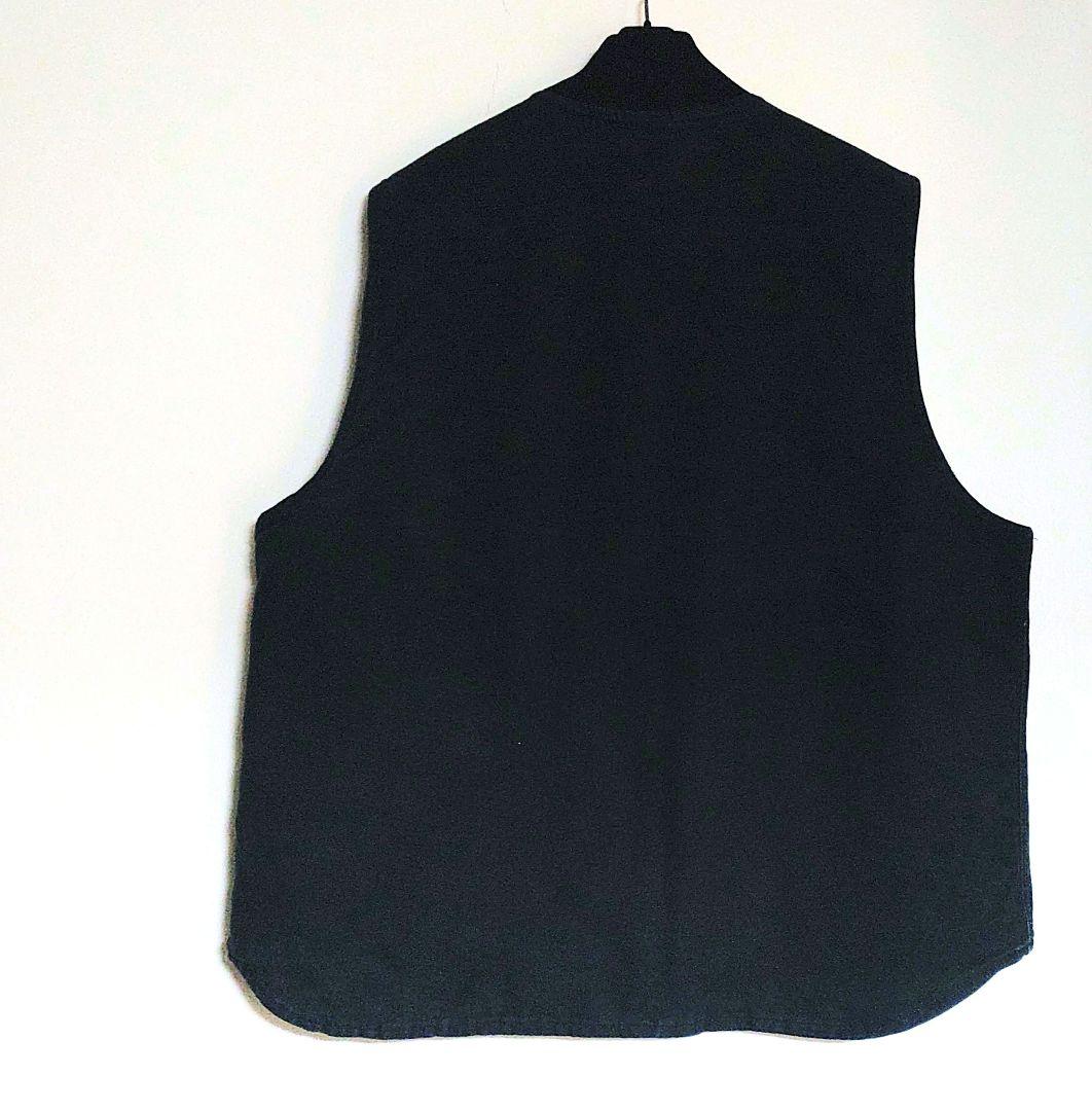 ⬛Carhartt ダック ベストUSED旧タグ【黒】