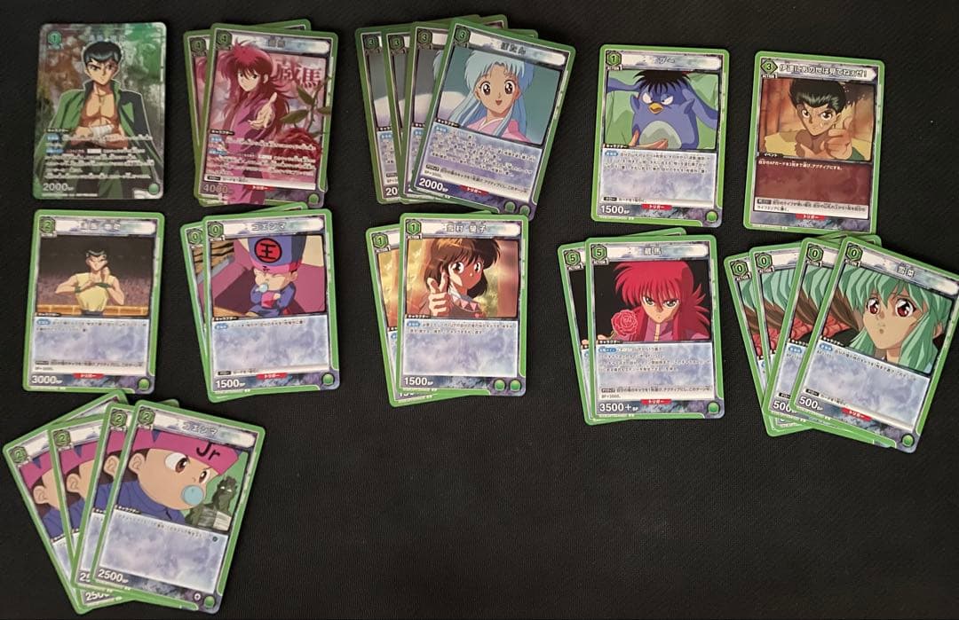 【ユニオンアリーナ】浦飯幽助デッキ　ユニチケ入り　調整パーツ付き【幽遊白書】