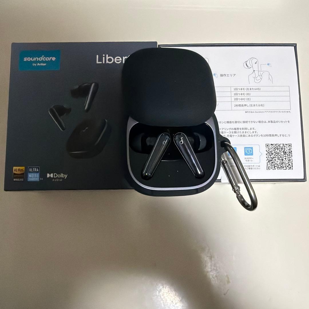 日曜日最終掲載　開封済み未使用　soundcore Libety 5 ケース付き