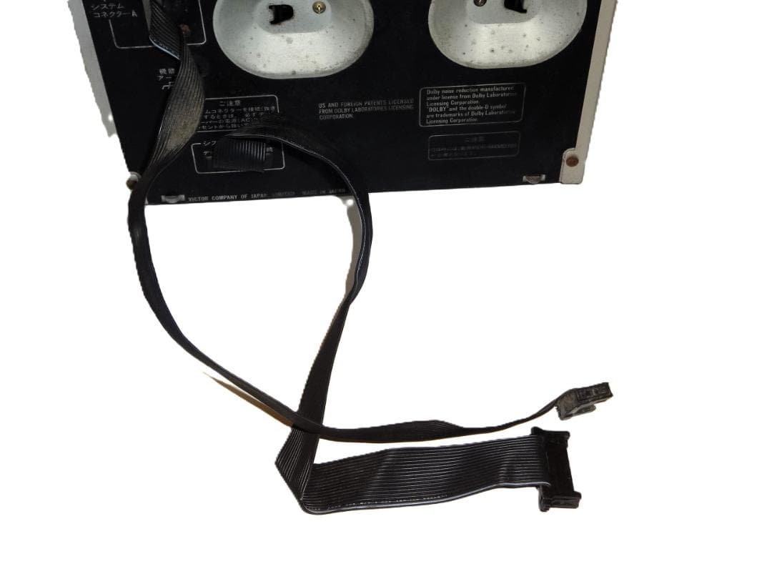 ⑥Victor3CDコンポCDMDプレーヤー機能付き通電作動不確認ジャンク品扱い