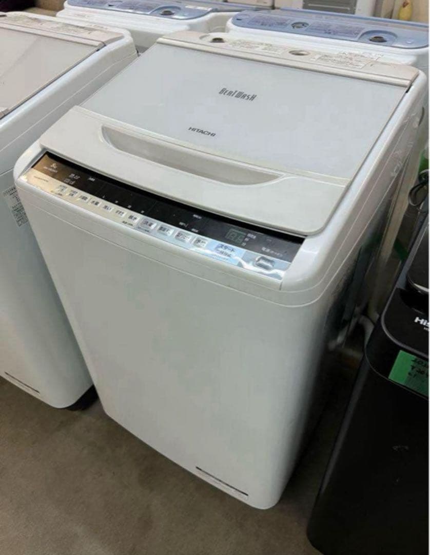 2017年式 8kg HITACHI 洗濯機 BW-V80A4