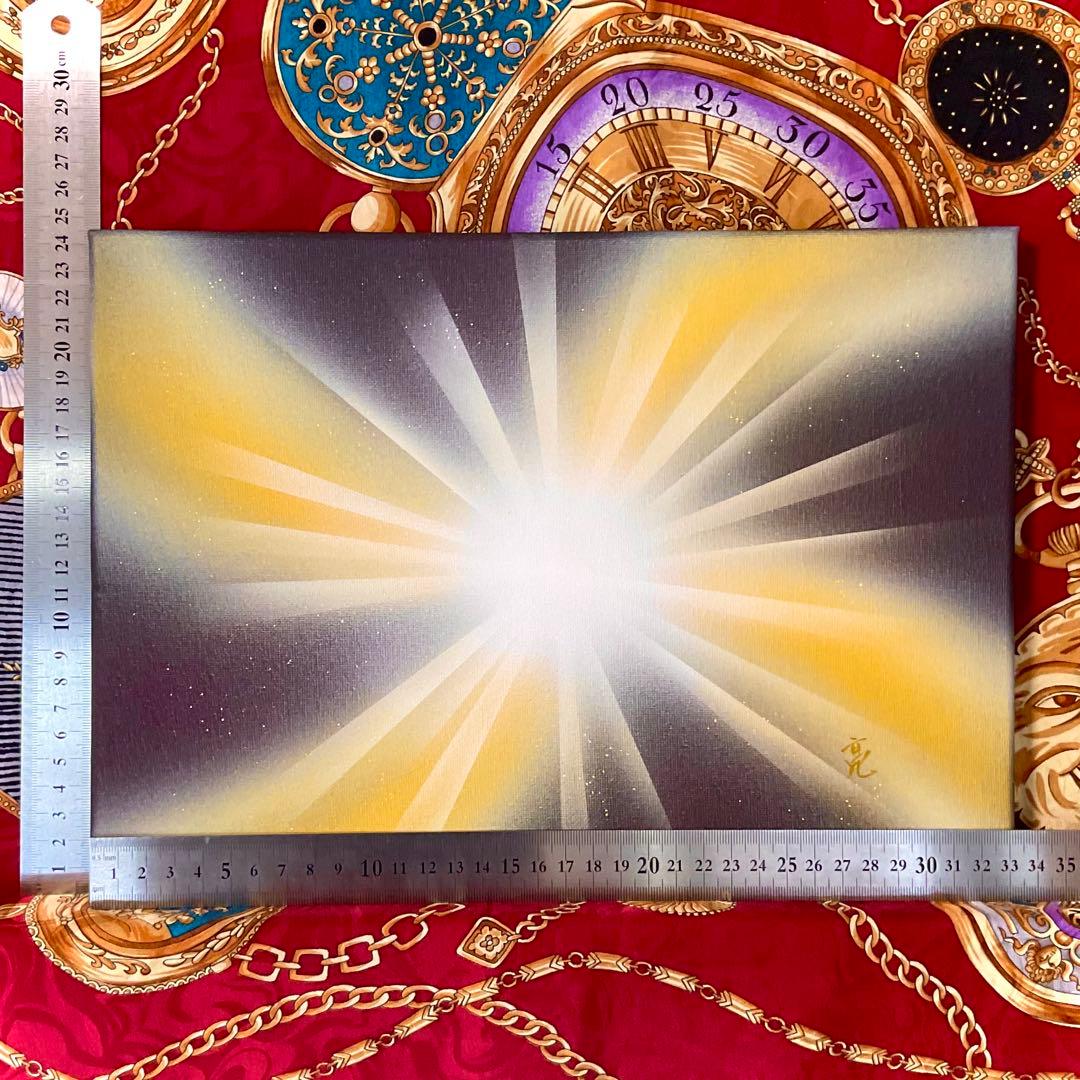 【風水絵画・宇宙銀行】金運アップアファメーション瞑想運気開放 開運エナジーアート