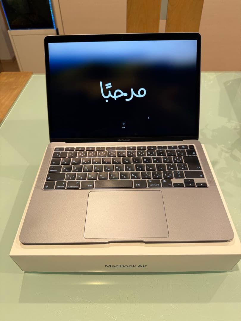 Macbook Air M1 充電回数少なめ 新品充電器ケーブル付 13インチ