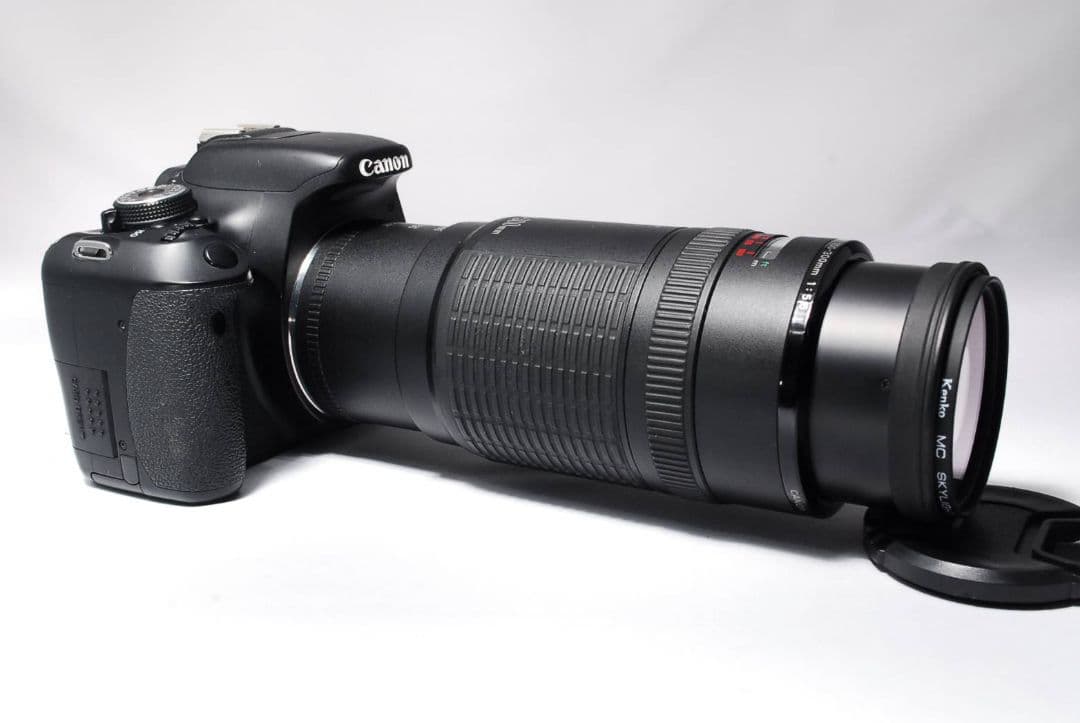 ♥超望遠レンズ付き❤️CANON KISS X5 一眼レフカメラ Wレンズ