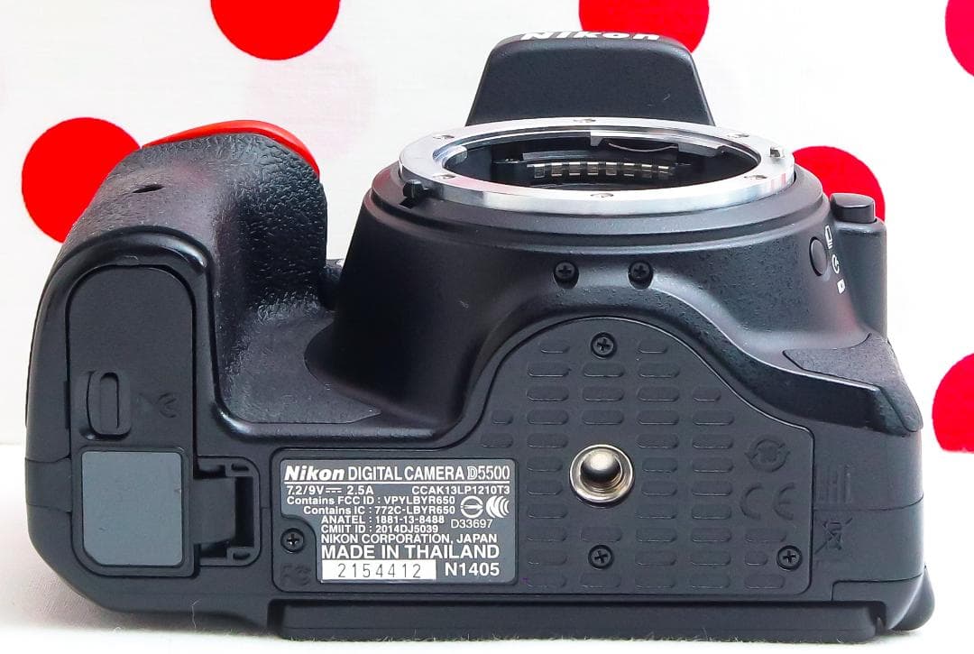 ニコン Nikon D5500❤スマホ転送付き❤超高画質2416万画素＆高性能！