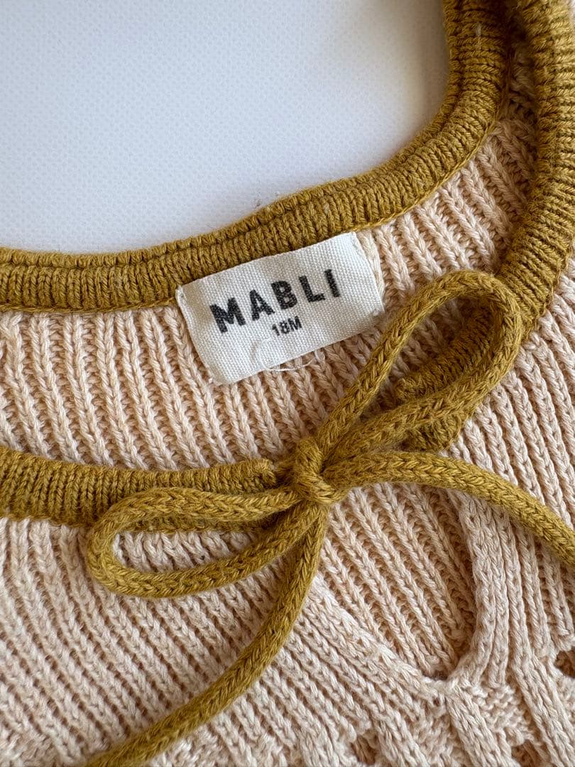 mabli EIRLYS ROMPER 18M,BONNET M セット
