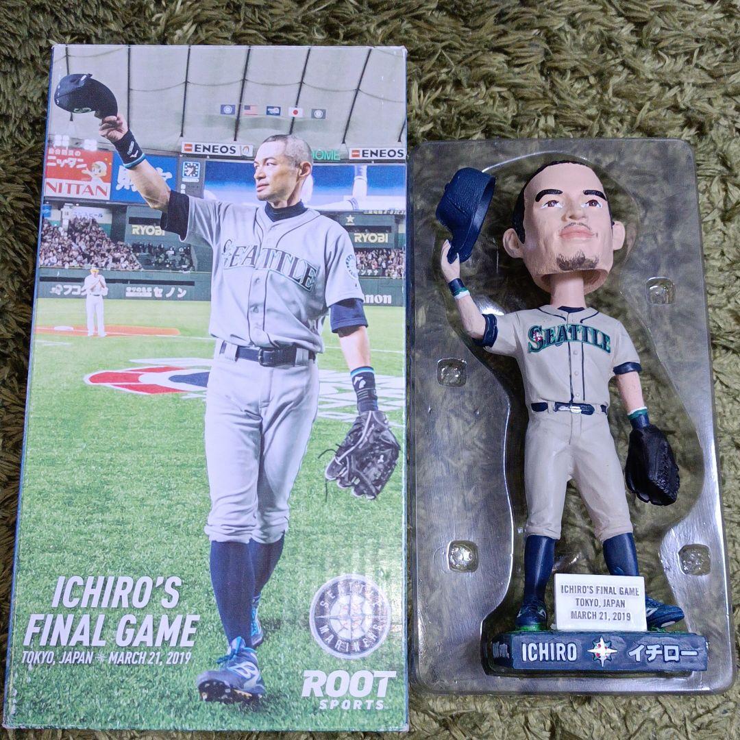 内田さん専用イチロー、現役最後のボブルヘッド人形!