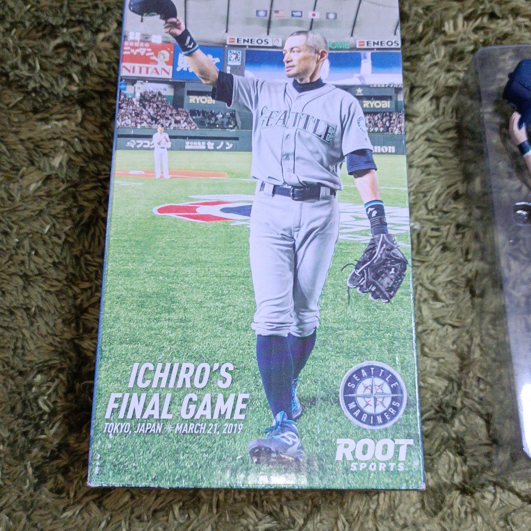 内田さん専用イチロー、現役最後のボブルヘッド人形!