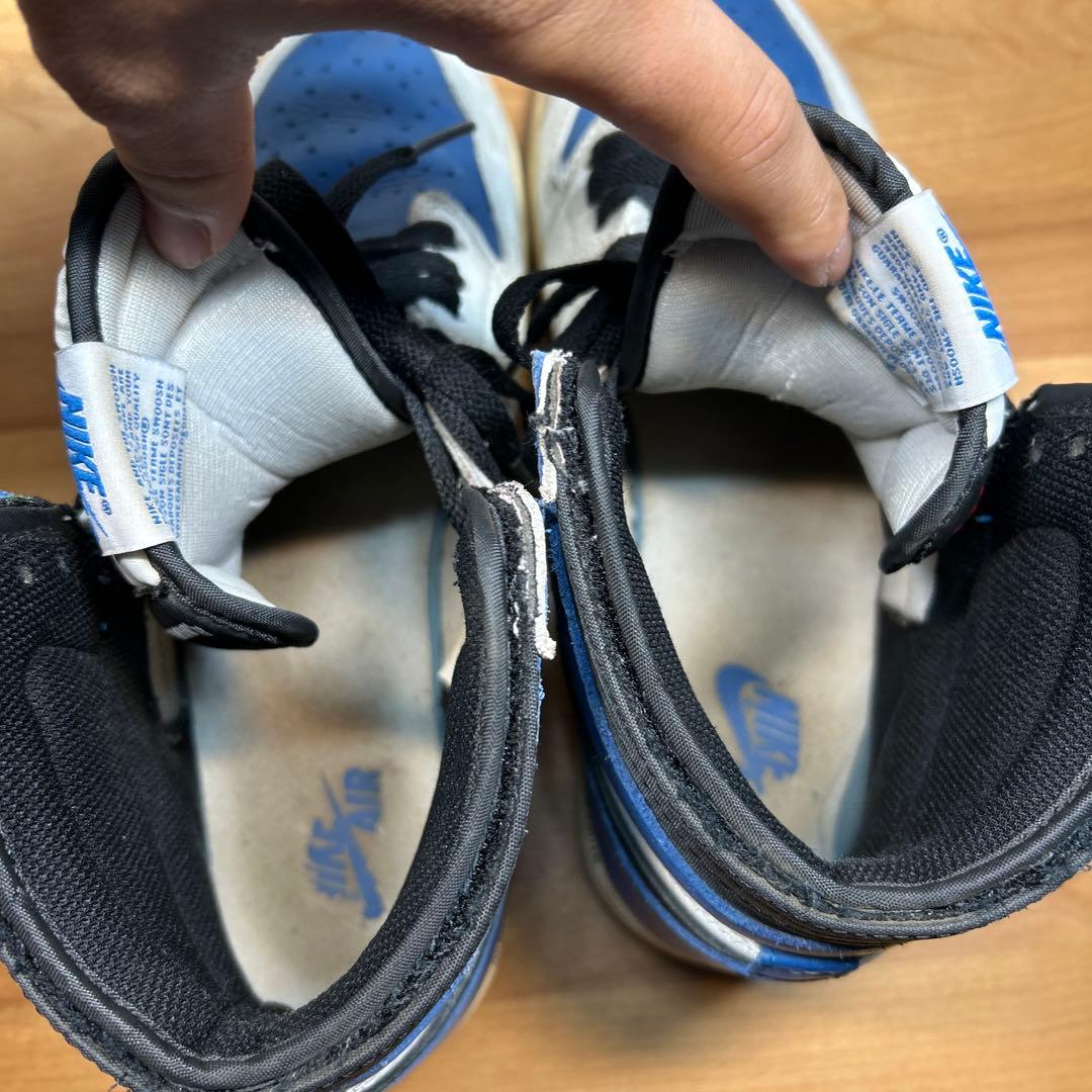 Nike Air Jordan 1 トラビススコット　フラグメント