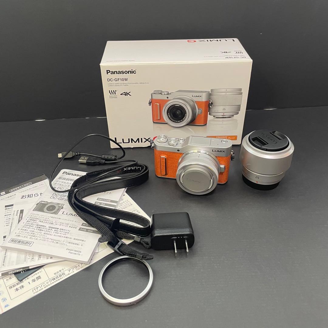 Panasonic DC-GF10W 4Kミラーレス一眼カメラ