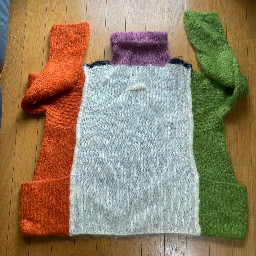 Jean Paul Gaultier マルチカラーニット 40