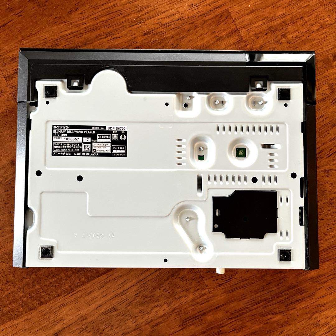 ソニー DVD.ブルーレイプレーヤー/ 4Kアップコンバート BDP-S6700