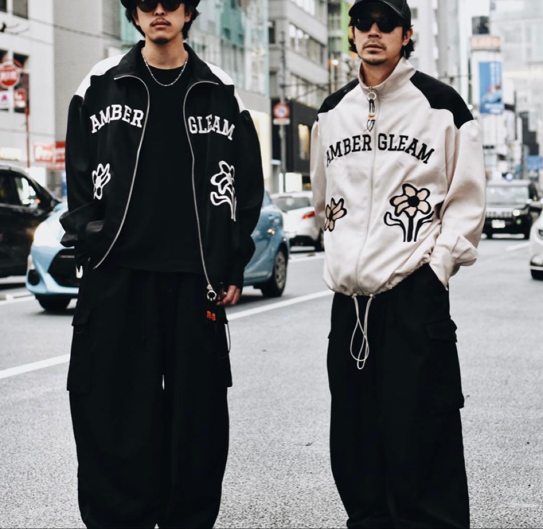 ジャケット・アウター AMBERGLEAM Embroidered Satin Blouson