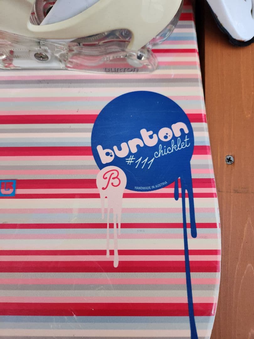 スノーボード　バートンキッズ　チクレット　2点セット　111cm